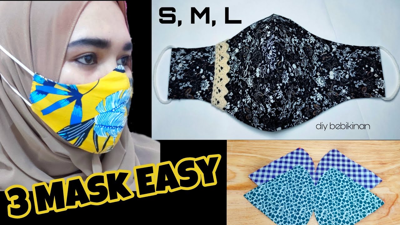 Cloth Face Mask/Fabric Face Mask Tutorial - YouTube