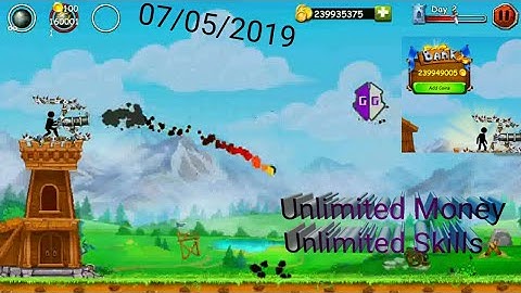 The Catapult 2 ::: Coins, skills hack with Game Guardian