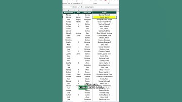 Dica para uso com preenchimento relâmpago no #Excel