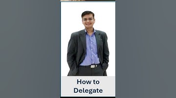 How to Delegate Effectively - Dr Pavan Soni