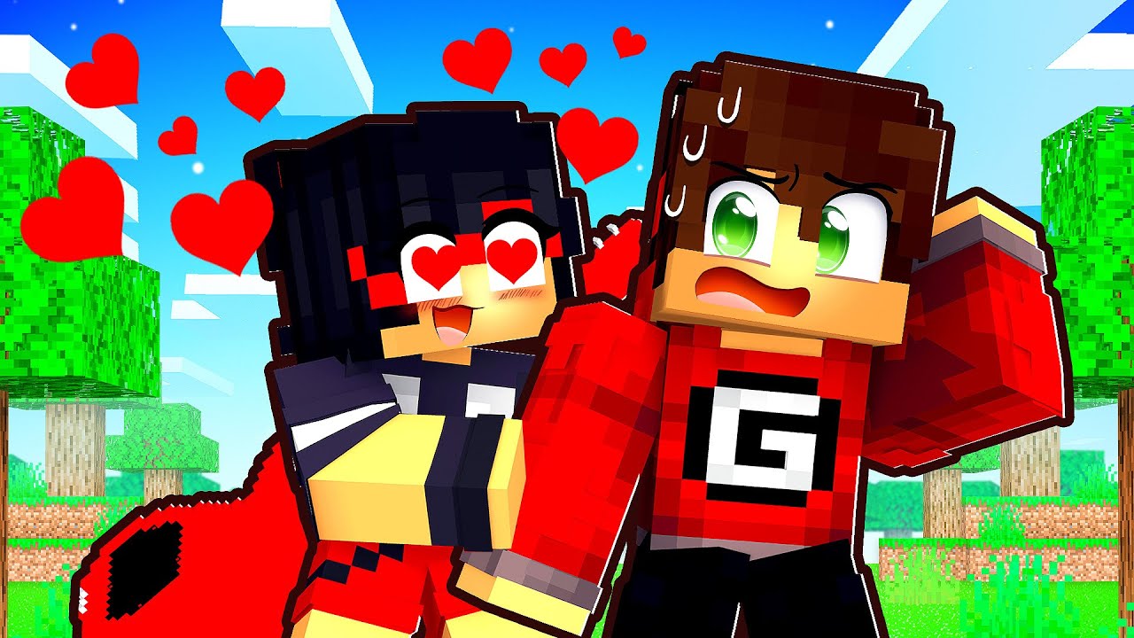 A IRMÃ DO P3DRU esta APAIXONADA o Filme no Minecraft