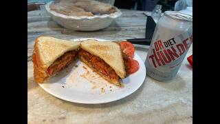 Bacon Kimchi And Tomato Sammich