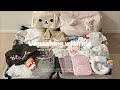 unpacking with me🩷 かわいいもの好き社会人の韓国5泊6日パッキング🇰🇷✈️ What’s in my bag？旅行バッグの中身紹介🧳ガチャ,めじるし収納,購入品紹介🎀🪄