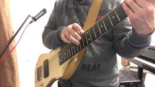 RonB8 Tapping 150912j S Ron Baggerman 8 string bass amp guitar ERB ERG