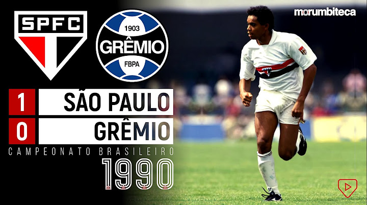 São Paulo 1x0 Grêmio - 1990 - CONTRA O LÍDER, ERA VENCER OU VENCER, NO INÍCIO DA ERA TELÊ!