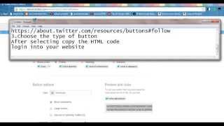 How to add Twitter button to your website or blog in 2014 Net Worth