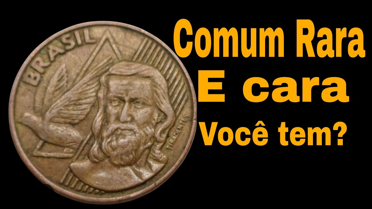 Moeda de 5 Centavos Comum E  Rara Valendo Um Bom Dinheiro - Saiba Identificar 