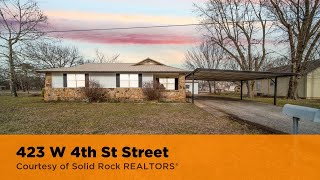 423 W 4th St Street video tour