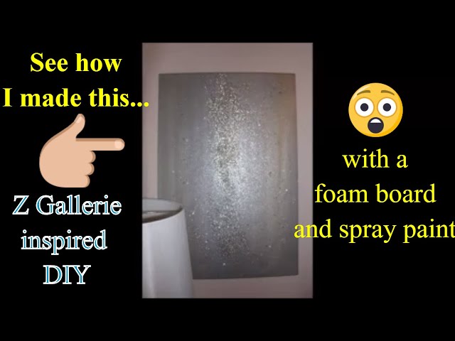 How to Spray Paint Craft Foam – Inspire-Create