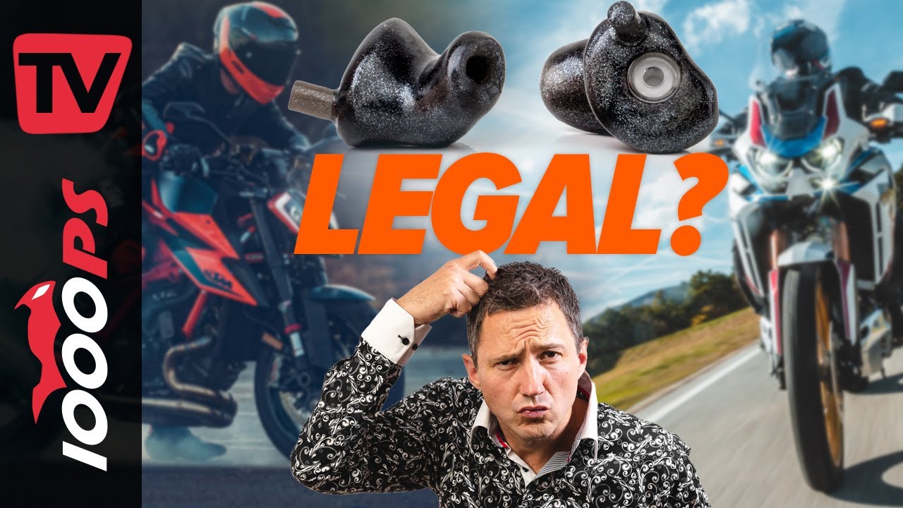 New Gehörschutz beim Motorrad Fahren - Rennstrecke und Autobahn