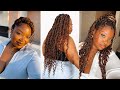 Cute TENSION FREE Boho Twist Protective Style