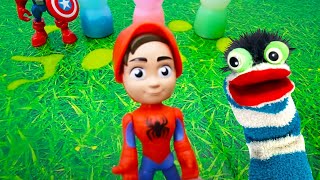 Fizzy, Spidey Y Los Superhéroes Juegan | Videos Graciosos Para Niños