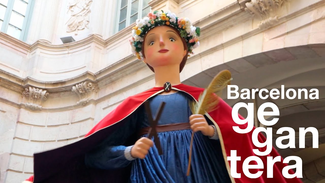 Ball de la gegantona Laia. Barcelona gegantera