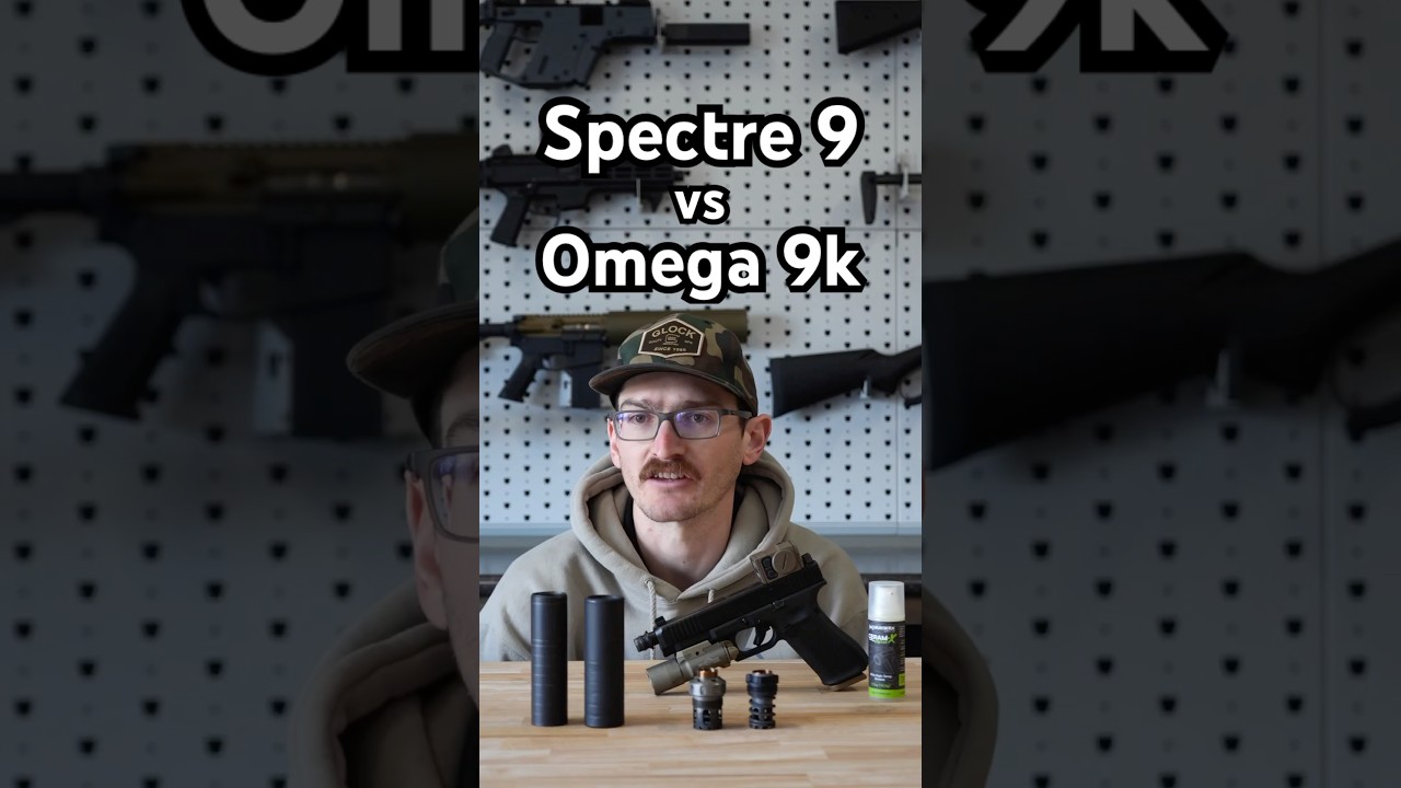 Сравнение глушителей Spectre 9 и Omega 9k 👀 