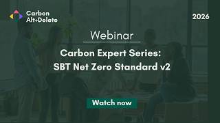 Details 2026: Carbon Expert Series: SBT Net Zero Standard v2 Update