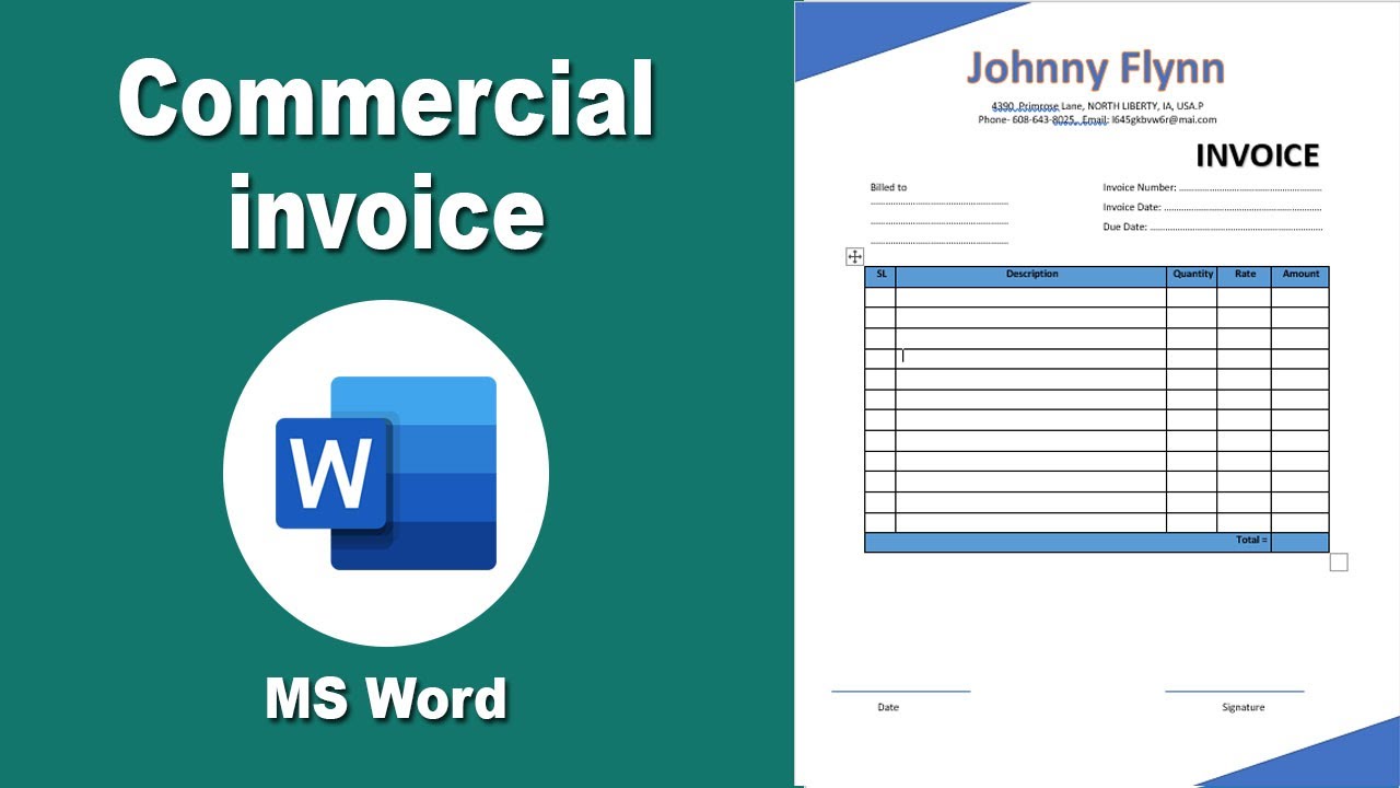 How Do I Create An Invoice In Microsoft Word 2008 For Mac Mokasindock