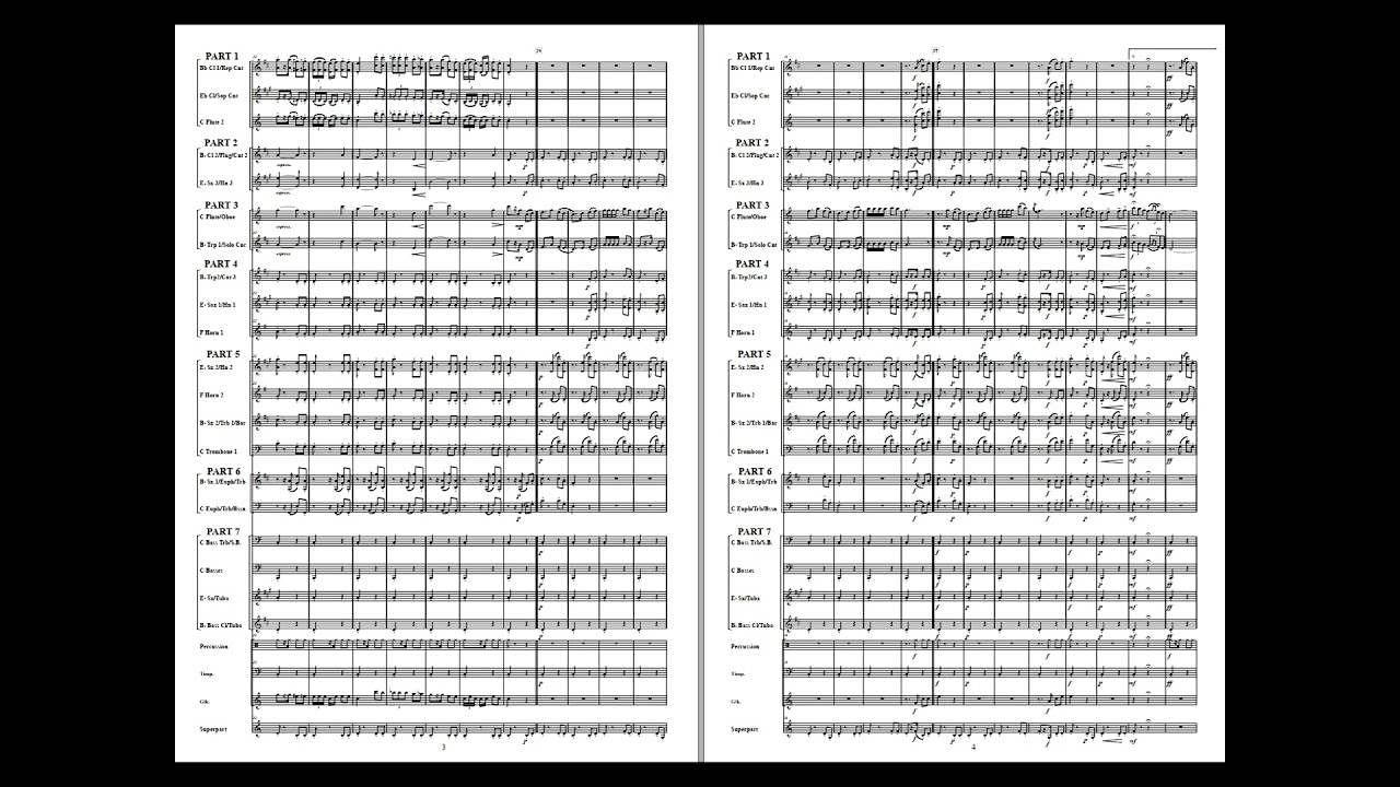Habanera (from Carmen) - Bizet /Arr.: Haakon Esplo.  Flex 7 KONSERT, Grade 3