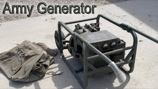 Vietnam Era Army Generator  Part 1 (Does it Run?)