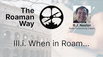 The Roaman Way: III.i. When in Roam...