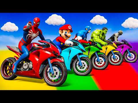 الرجل العنكبوت انقاذ باتمان Spider-Man Rescue batman vs iron man vs venom funny Game GTA 5 superhero