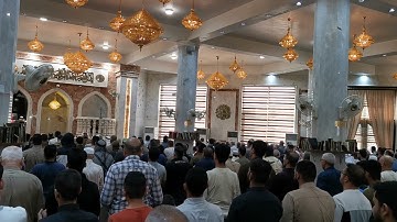 صلاة الجمعة في جامع خالد بن الوليد 11 شعبان 1444 هجري للقارئ يوسف