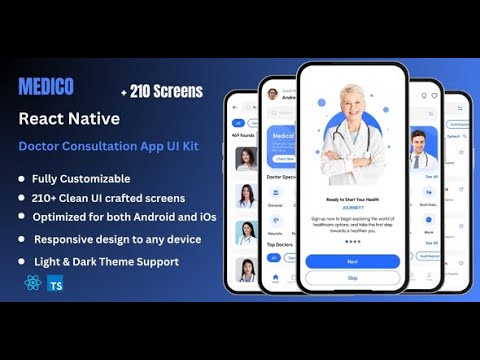Medico - Doctor Appointment Booking & Consultation React Native Ui Kit ...