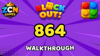 Block Out Level 864 Walkthrough | Full Solution
