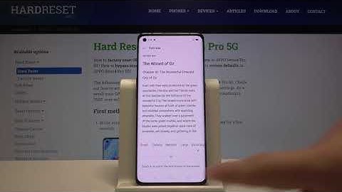 How to Change Font Size in OPPO Reno4 Pro – Customize Font Text