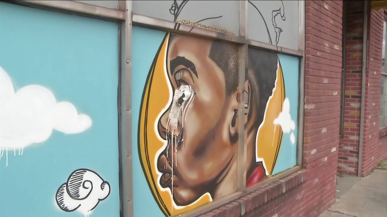 Art vandalism treated as hate crime