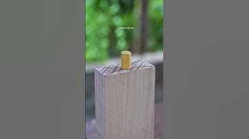 Tips for Perfect Dowel Joints. #shorts #woodworking