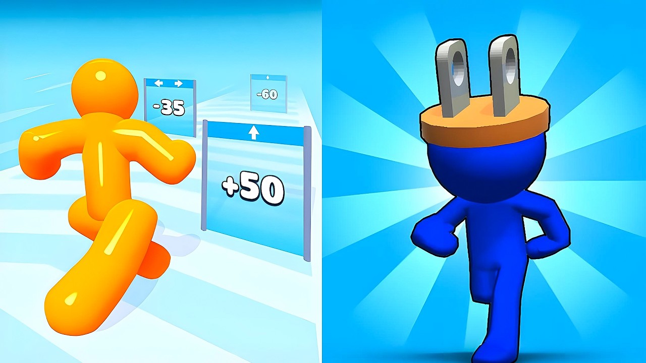 Tall Man Run vs Plug Head Race 💥 MAX SIZE Challenge – 2026 Update!