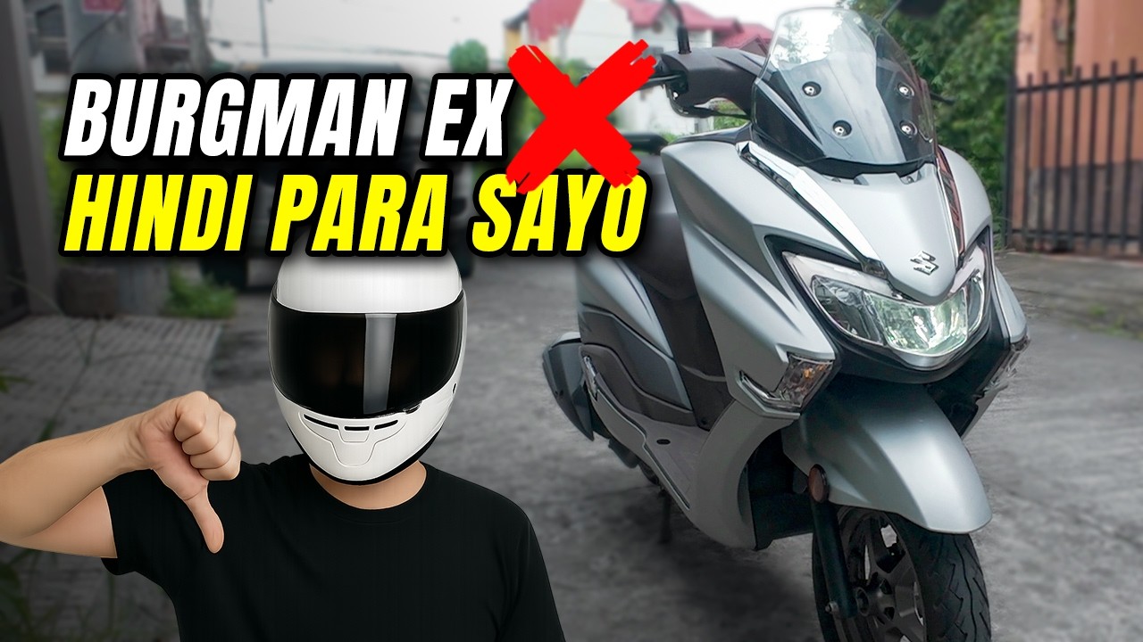 5 Reason Burgman Ex is Not for you