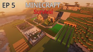 Minecraft 1.20.4 Survival Ep 5  The Nether Exploration  Build House