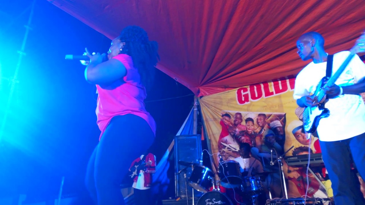 Stecia Mayanja performing Alintwala at Hollyfarm Nansana