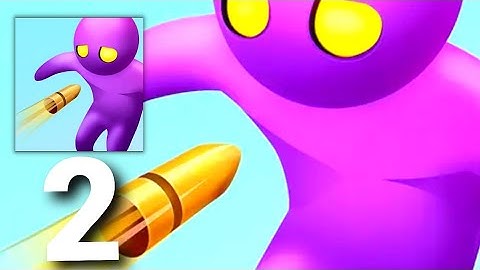 Bullet Man 3D - Gameplay Walkthrough Part 2 UNLOCKS Tutorial Part 2 (ios Android)