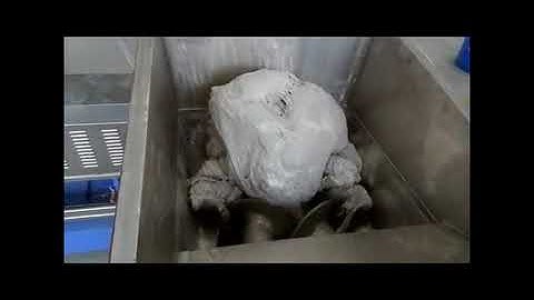 75L kneader+150 single screw extruder to produce high filler masterbatch