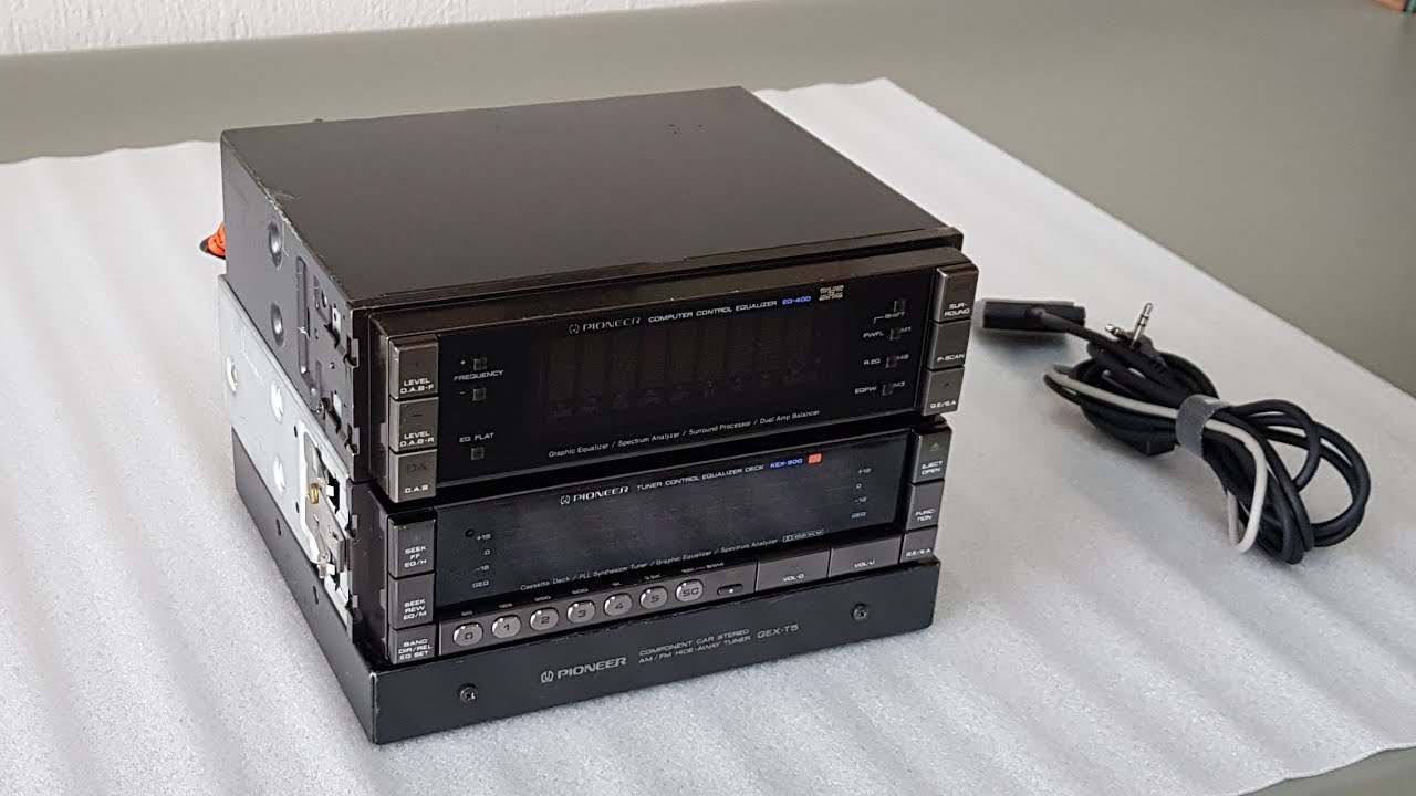 PİONEER KEX-900 EQ-400 GEX-T5 NOSTALJİ RESİTAL ESKİ SERİ TOKYO