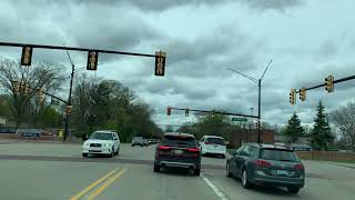 Driving to Beverly Hills, Michigan from Berkley, Michigan 🇺🇸 April 2023