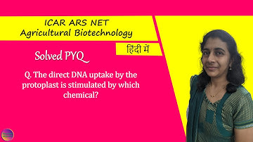 ICAR ARS NET Agricultural Biotechnology | Solved PYQ | Solving Questions with Gauri ma’am