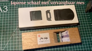 Japanse Schaaf Met Vervangbaar Mes