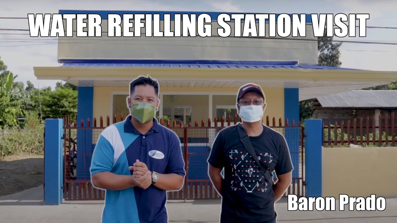 WATER REFILLING STATION VISIT BY ALFRED MAXIMO