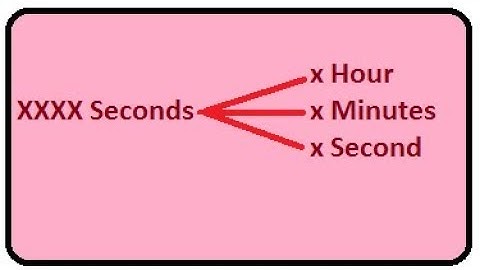 Convert seconds into Hour , minute and second      by    C  language