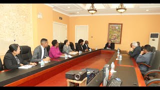 PM Meets with CARICOM Secretariat Election Observer Team