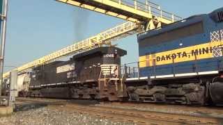 DME 6090 chase on K634 and amazing catches on the Erie West