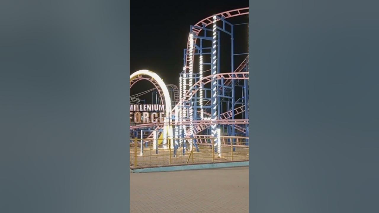 Millennium Force Ride||🎢Amusement Park||#millenniumlive #force #amusementpark #park #shorts
