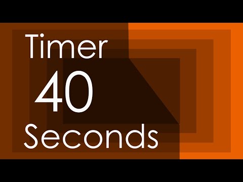 40 Seconds Timer - Countdown