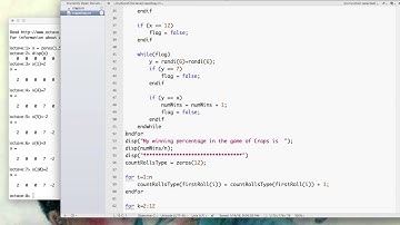 Monte Carlo Simulation of the Game of Craps