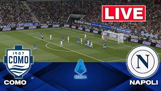 🔴LIVE : Como vs Napoli | Italy Serie A 2026 | Full Match Streaming
