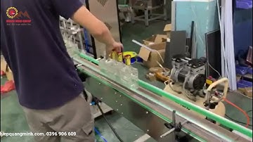 Máy chiết rót tinh dầu MINI 4 vòi BƠM TỪ tự động QM FBT 4