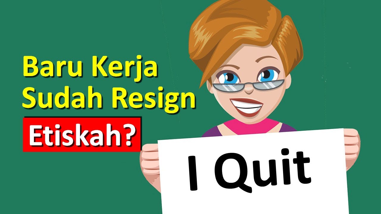 Karyawan Yang Resign Karena Terpengaruh Teman Tak Akan Lebih Sukses Di Kantor Baru Tribunnews Com Mobile